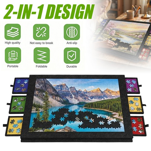 1000pcs felt jigsaw puzzle - 1000pcs,