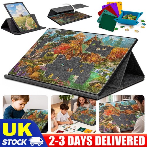 Tilting puzzle board with - tilting,