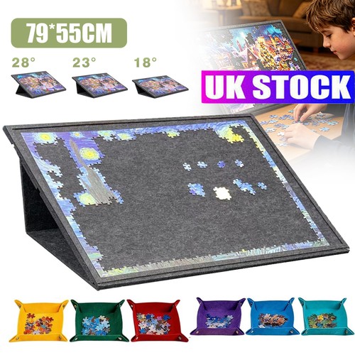 Tilting jigsaw puzzle board - jigsaw,