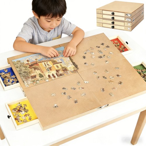 1000pcs foldable jigsaw - foldable, puzzle