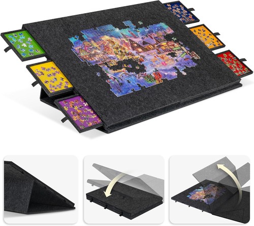 Felt jigsaw puzzle - jigsaw, board