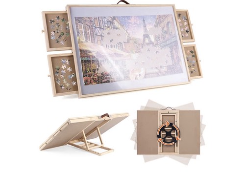 Jigsaw puzzle board - board, folding