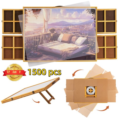 Wooden jigsaw puzzle board - puzzle, 2