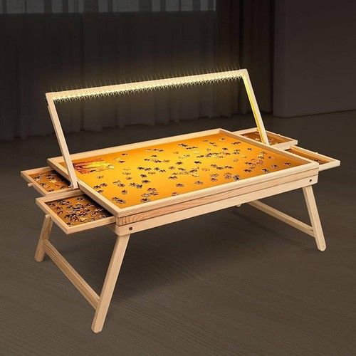 Led puzzle table 1000pc - puzzle, jigsaw
