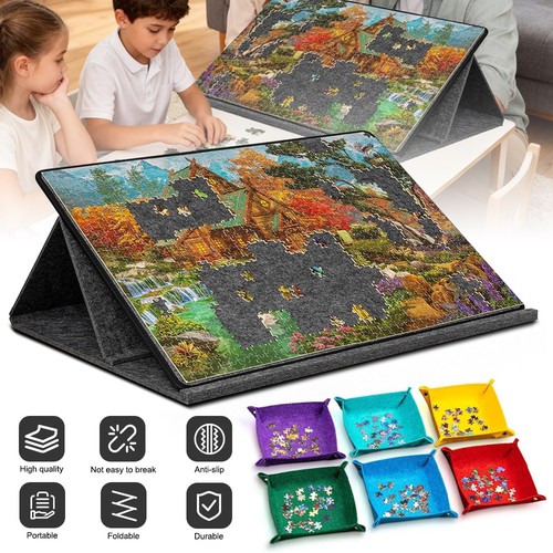 Tilting jigsaw puzzle board - tilting,