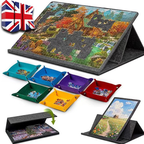 Tilting jigsaw puzzle board - puzzle,