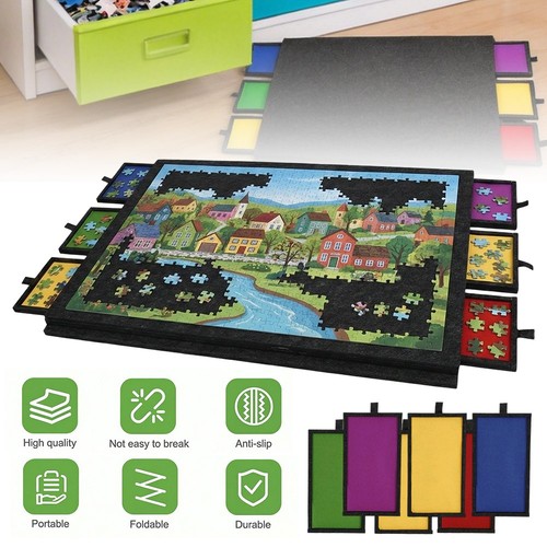 Felt jigsaw puzzle board - jigsaw,