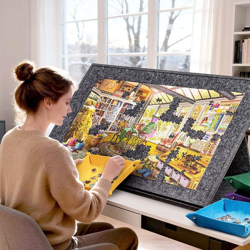 Jigsaw puzzle board - puzzle, portable