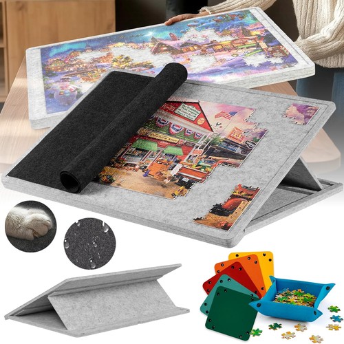 Felt puzzle mat foldable - puzzle,