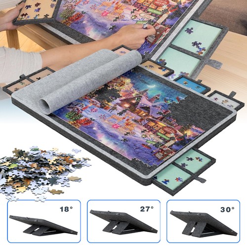 Puzzle board storage - board,