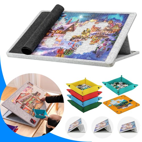 Tilting jigsaw puzzle board - puzzle,