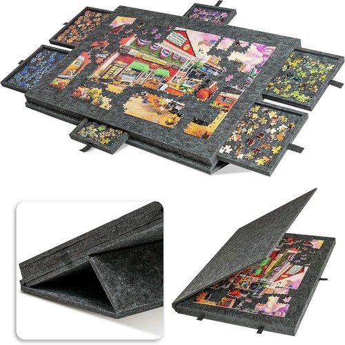 Puzzle table with storage - with, 6