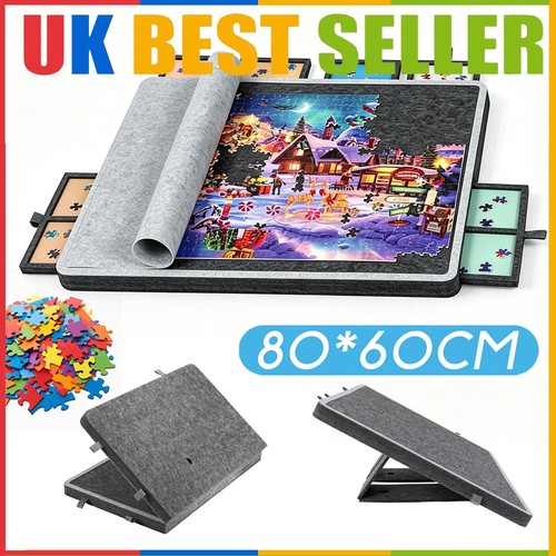 Tilting jigsaw puzzle board - jigsaw,