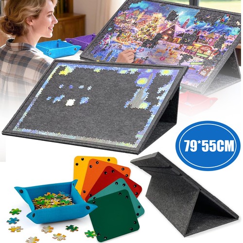 Puzzle board storage - puzzle,