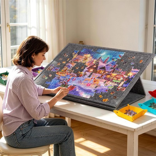 1000x tilting puzzle board - 1000x, w/